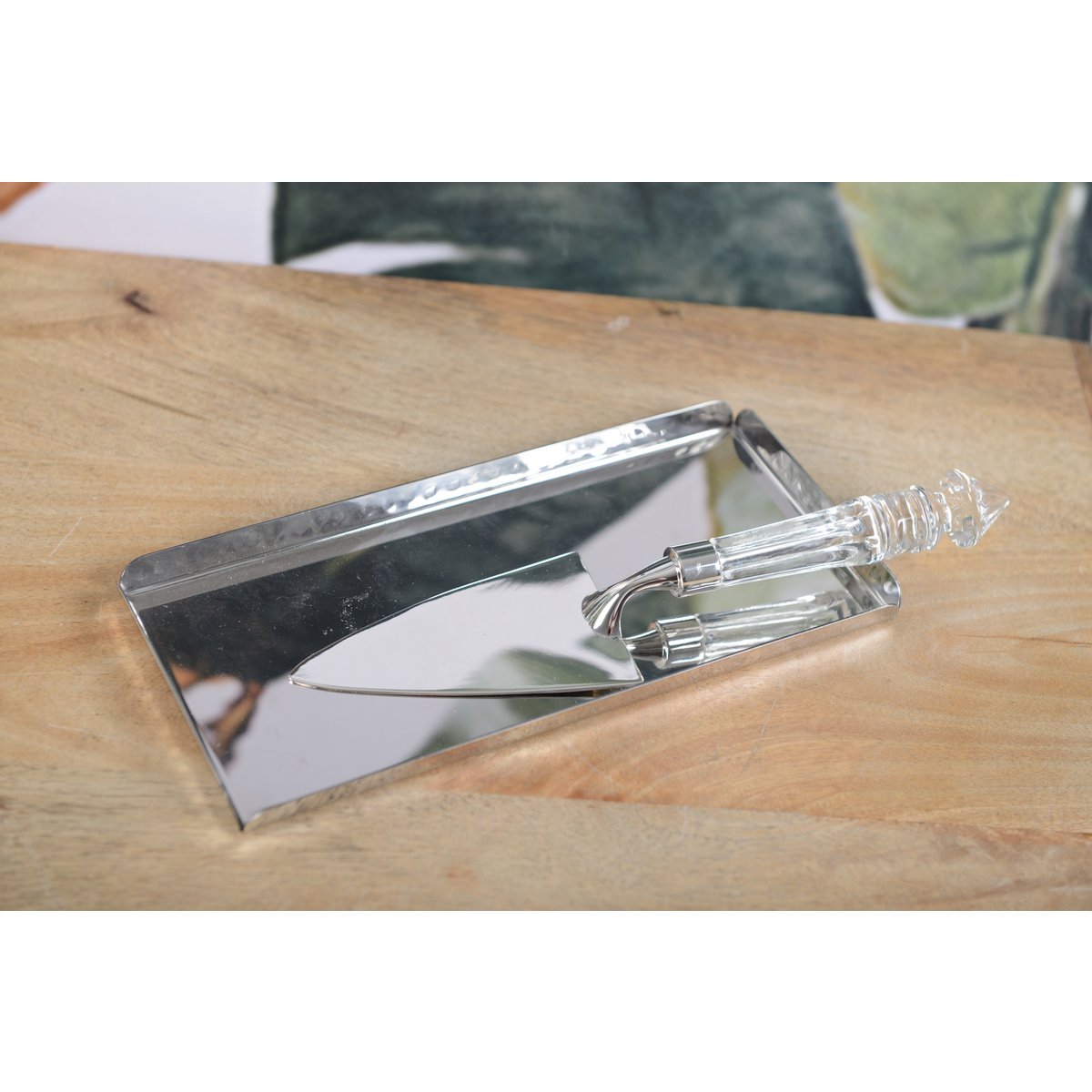Mampered rechthoekige lade Mirror Effect 25.5x11.5x1.25cm