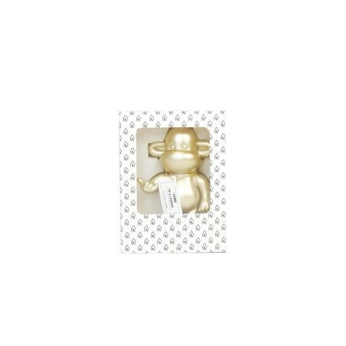 Ornament - hanging loose monkey- gold - 11x7x19cm