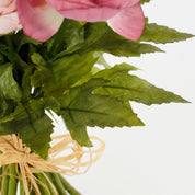 Ranunculus Kunstbloemenboeket - H35 x Ø26 cm - Roze