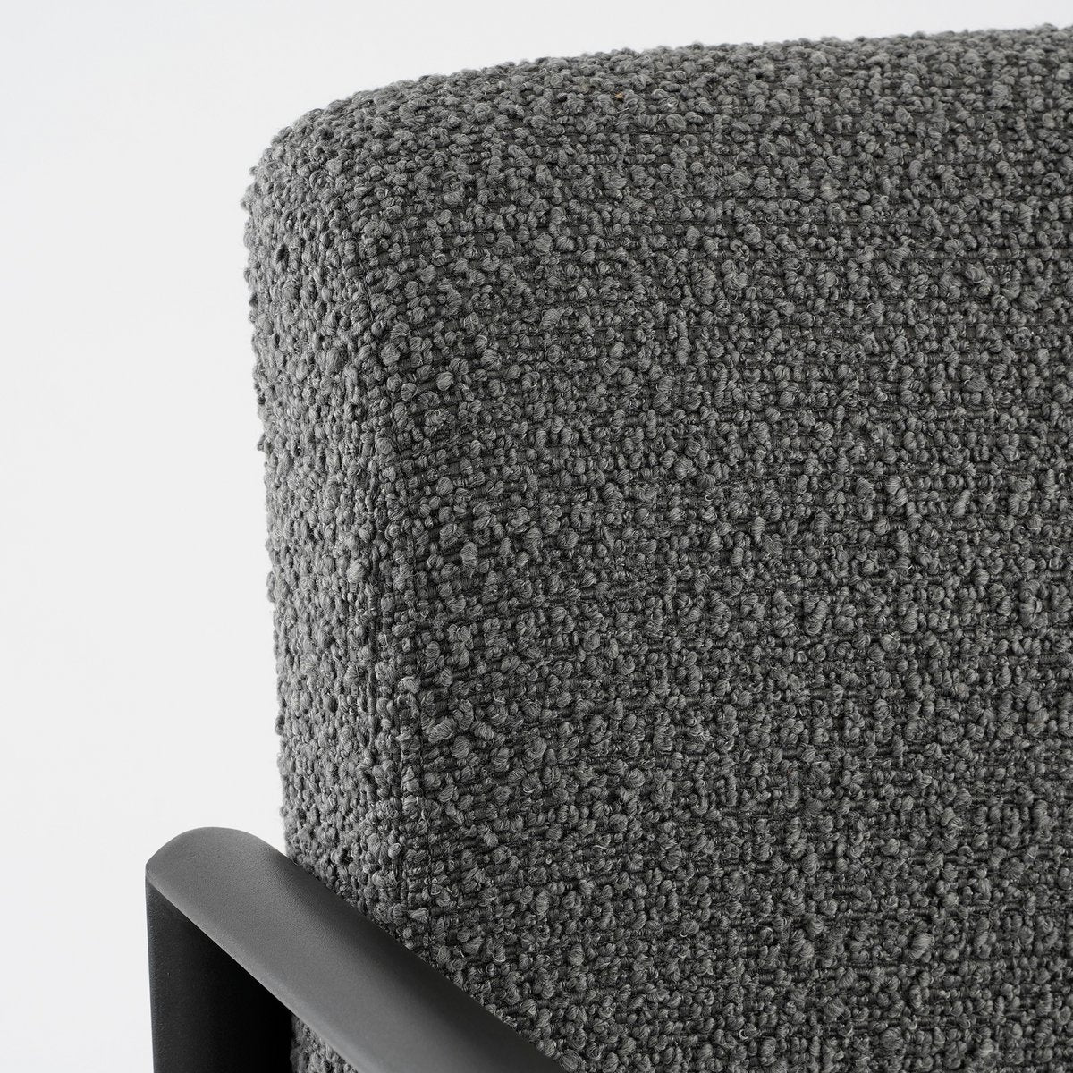 Symon Armchair - L72 x W69 x H81 cm - Dark gray