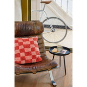 Flores Side table - H49 x Ø42 cm - Metal - Black
