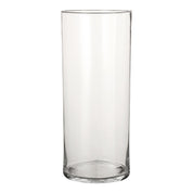 Carly Vase - H48 x Ø19 cm - Cylinder - Transparent