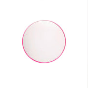 Mirror - wandspiegel rond - metaal - roze - Ø40cm