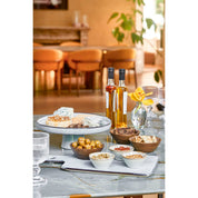 Racco Cake stand - H11 x Ø28 cm - Stoneware - Light gray
