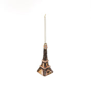 Christmas pendant - Eiffel Tower - Glass - 5x5x13.5cm