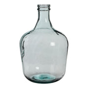 Diego Bottle Vase - H42 x Ø27 cm - Recycled Glass - Transparent