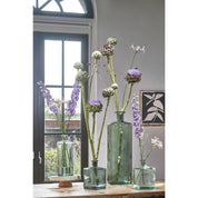 Vase Bouteille Guan - H75 x Ø25 cm - Verre recyclé - Vert