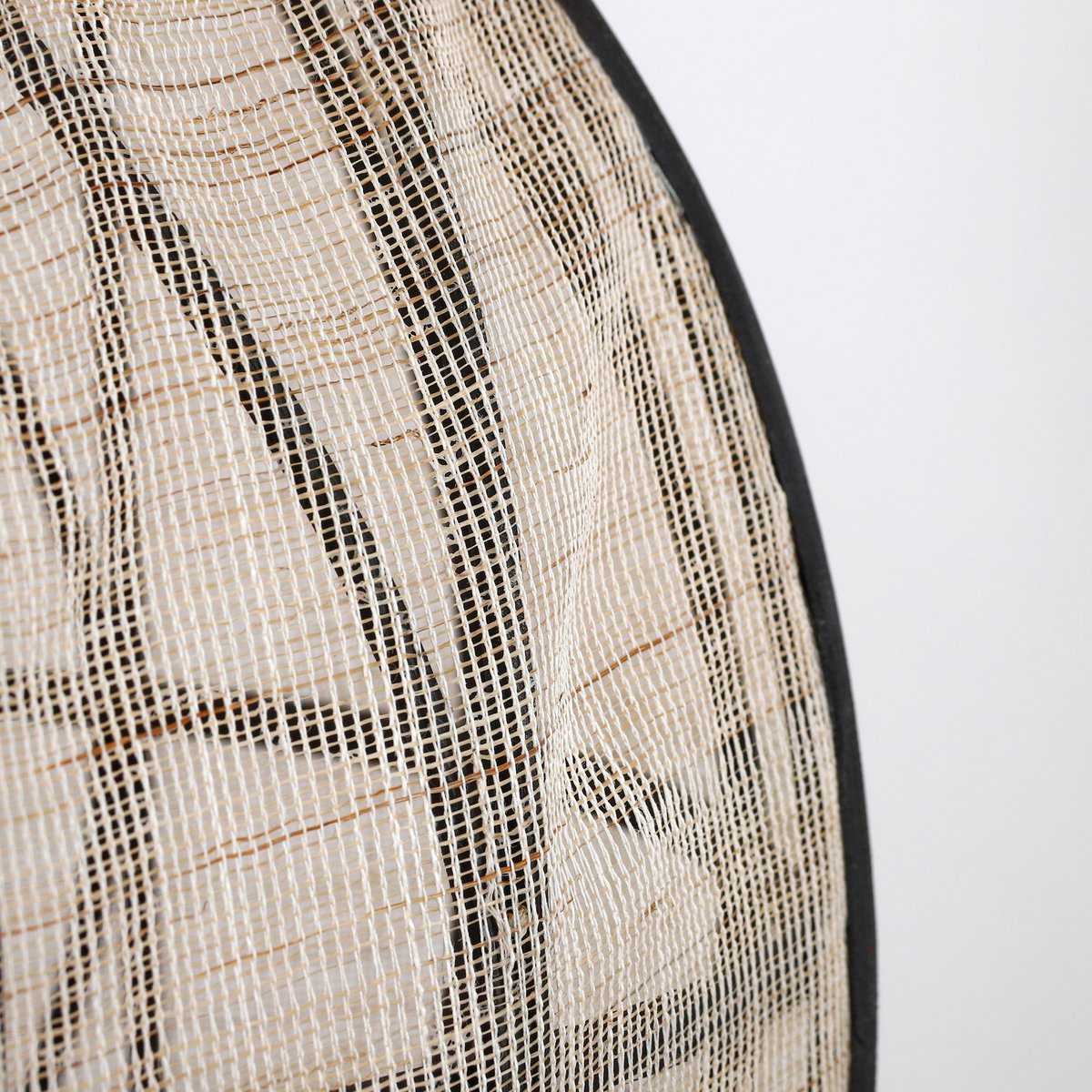 Pella hanging lamp - H50 x Ø51 cm - Linen - Off -White