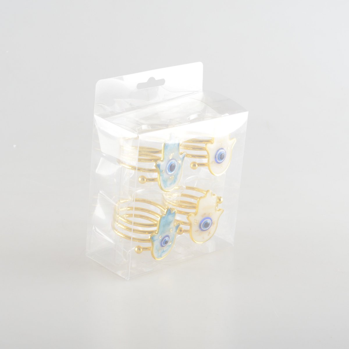 Set van 4 rondes handmobielen fatma