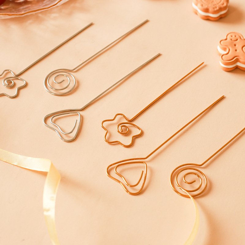 Gouden aperitif prikker - set van 6