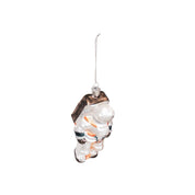 Christmas pendant - Astronaut - Glass - White - 7.5x7x14cm