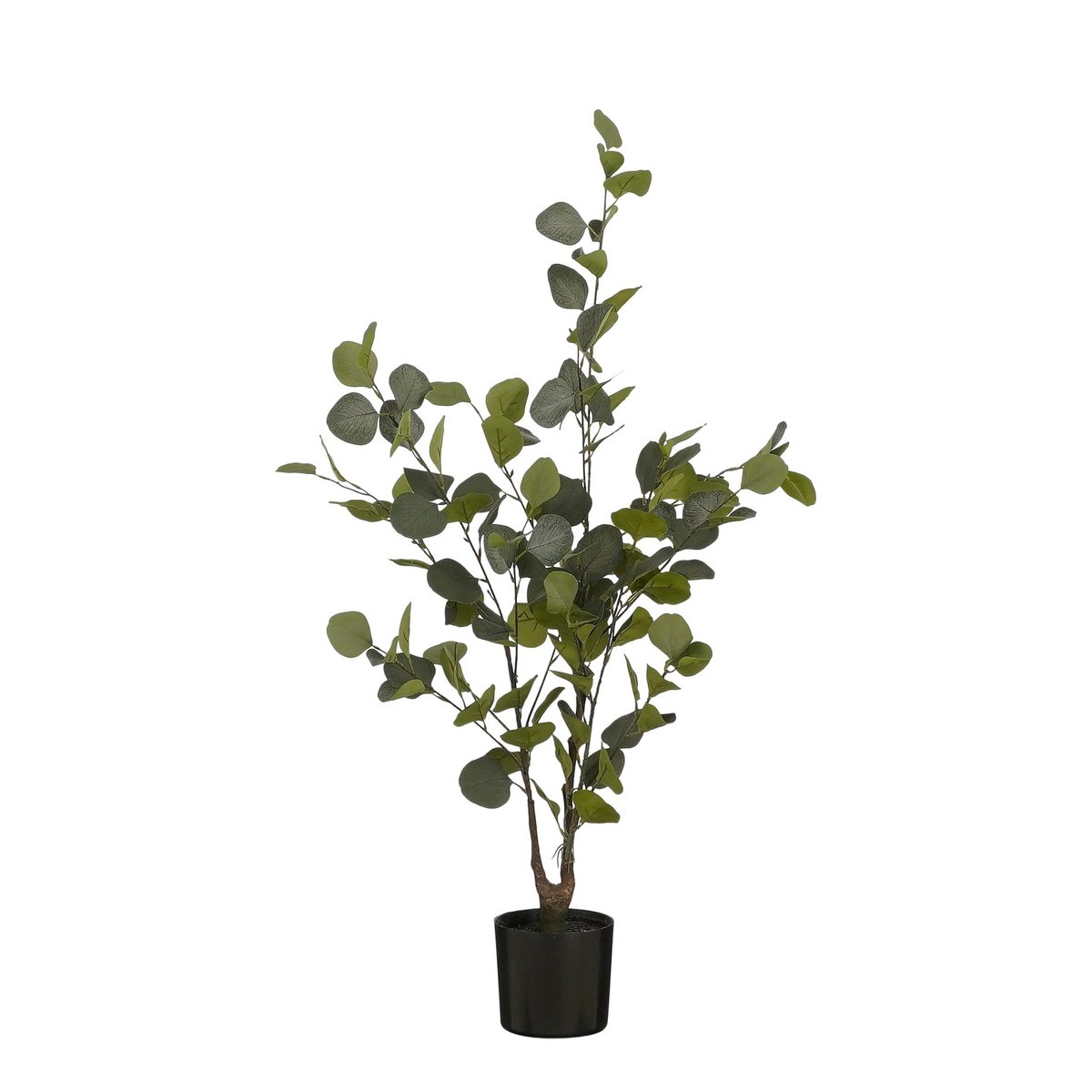 Artificial Eucalyptus Plant in Flower Pot - H95 x Ø55 cm - Green