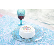 Blue Presentation Platter Sea 33x33x3cm