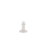 Kaarshouder - Glas - Roze - 8x10cm